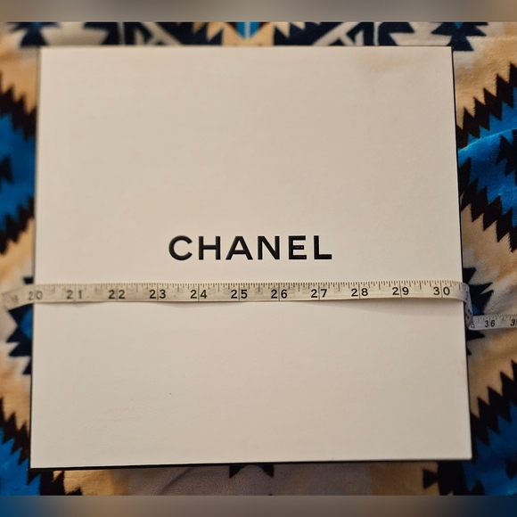 Chanel White Empty Gift Box Tissue Paper Bundle Handbag Wallet Jewelry Storage - Picture 14 of 16